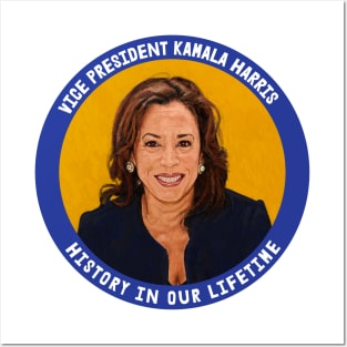 Vice President Kamala Harris, History in our Lifetime Posters and Art